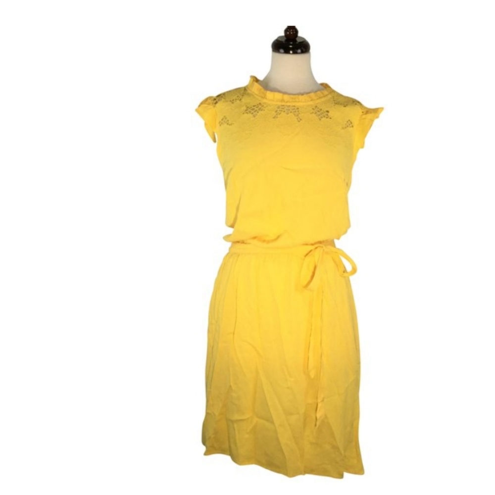 LOFT  Yellow Dress